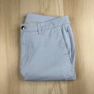 Lululemon Mens Blue ABC Classic UtilityTech Commission Slim Fit Pants Size 34